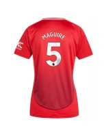 Manchester United Harry Maguire #5 Hjemmedrakt Dame 2024-25 Korte ermer